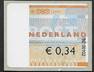 Acon automaatzegel € 0,34 TNT00102 Hoofddorp.  beschikbaar voor biedingen