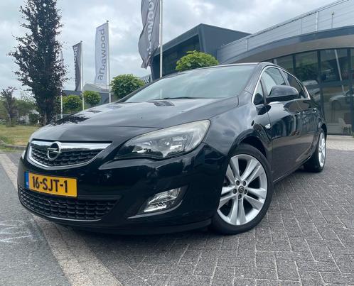 Opel Astra 1.4 Turbo Sport 120pk 88KW 5D 2011 Zwart 134853km, Auto's, Opel, Particulier, Astra, ABS, Airbags, Airconditioning