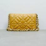 PU Lederen Ketting Mode Schoudertas - Mosterd Geel, Sieraden, Tassen en Uiterlijk, Tassen | Damestassen, Ophalen of Verzenden
