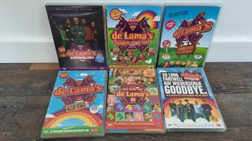 Partij van 6 de Lama's DVD's beschikbaar voor biedingen