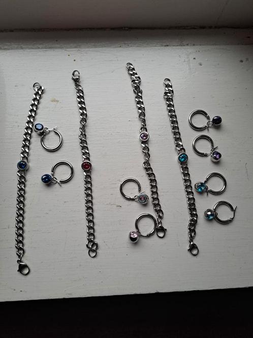 Sieraden van Lucardi nieuw, Sieraden, Tassen en Uiterlijk, Armbanden, Nieuw, Staal, Zilver, Ophalen of Verzenden