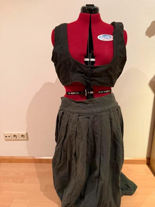 Mytholon LARP kleding, rok en topje in groen, XXL, Kleding | Dames, Carnavalskleding en Feestkleding, Zo goed als nieuw, Kleding
