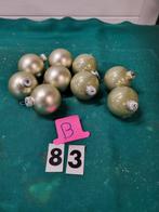 kerstballen goen mat en glans glas [b83], Diversen, Kerst, Ophalen of Verzenden