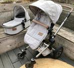 Joolz Day kinderwagen met reiswieg, trappelzak, regenhoes, Kinderen en Baby's, Kinderwagens en Combinaties, Gebruikt, Verstelbare duwstang
