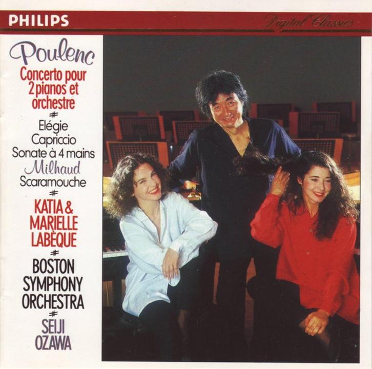 poulenc, francis | milhaud, darius / Concerto, Cd's en Dvd's, Cd's | Klassiek, Gebruikt, Orkest of Ballet, Modernisme tot heden