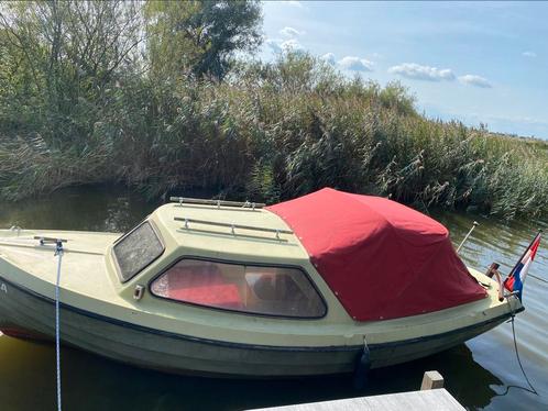 Ruige sloep/werkboot Yanmar inboard diesel, Watersport en Boten, Sloepen, Gebruikt, 10 tot 30 pk, 3 tot 6 meter, Binnenboordmotor