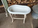 Emaille badje op thonet onderstel, Ophalen