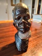 Shona buste, beeldhouwwerk uit Zimbabwe., Ophalen of Verzenden