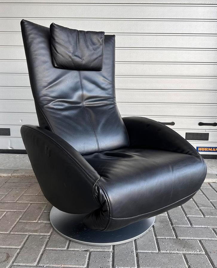 FSM Mate design relaxfauteuil, Huis en Inrichting, Fauteuils, Gebruikt, Leer, 75 tot 100 cm, Ophalen
