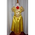 Nieuw ! Maatreeks 128 t/m140 Mooie Gele Prinses Belle Jurk, Ophalen of Verzenden, Nieuw, 134 t/m 140, Meisje