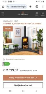 zeer nette hout kachel, Ophalen, Houtkachel, Zo goed als nieuw, Vrijstaand