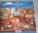 Gibsons puzzels 1000 st. Writer,s block en Puss in books, Hobby en Vrije tijd, Denksport en Puzzels, Ophalen of Verzenden, 500 t/m 1500 stukjes
