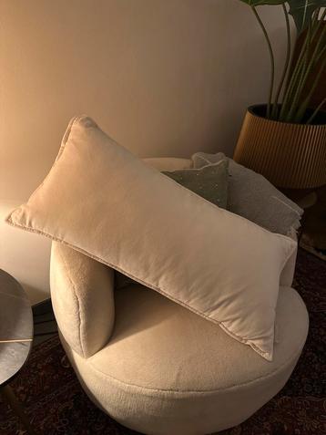 Groot Goround Velours Kussen - 80x40 cm beschikbaar voor biedingen