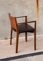 Prachtige design stoel PORRO Italia ontwerp Pierro Lissoni, Gebruikt, Bruin, Ophalen of Verzenden, Eén