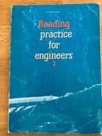 Reading Practice for Engineers 2 - Bloemendal, Boeken, Studieboeken en Cursussen, Ophalen of Verzenden, Beta, Gelezen, HBO