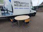 Gumpo compacte ovale vergadertafel voor 4 personen 180x120, 100 tot 150 cm, Ophalen of Verzenden, Zo goed als nieuw, 150 tot 200 cm