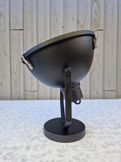 Plafondlamp industrieel (zwart), Huis en Inrichting, Lampen | Plafondlampen, Zo goed als nieuw, Glas, Metaal, Ophalen