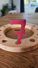 Grimms verjaardagsring jaarring steker 7, Kinderen en Baby's, Speelgoed | Houten speelgoed, Ophalen of Verzenden