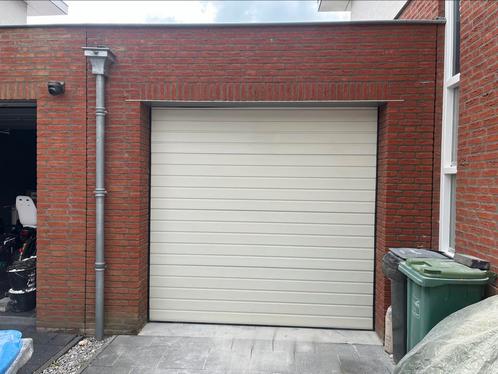 Sectionaal garagedeur | Somfy motor, Doe-het-zelf en Verbouw, Deuren en Horren, Gebruikt, Garagedeur, 215 cm of meer, 120 cm of meer