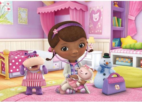 Doc McStuffins - Speelgoeddokter behang - 40% KORTING, Kinderen en Baby's, Kinderkamer | Inrichting en Decoratie, Nieuw, Wanddecoratie