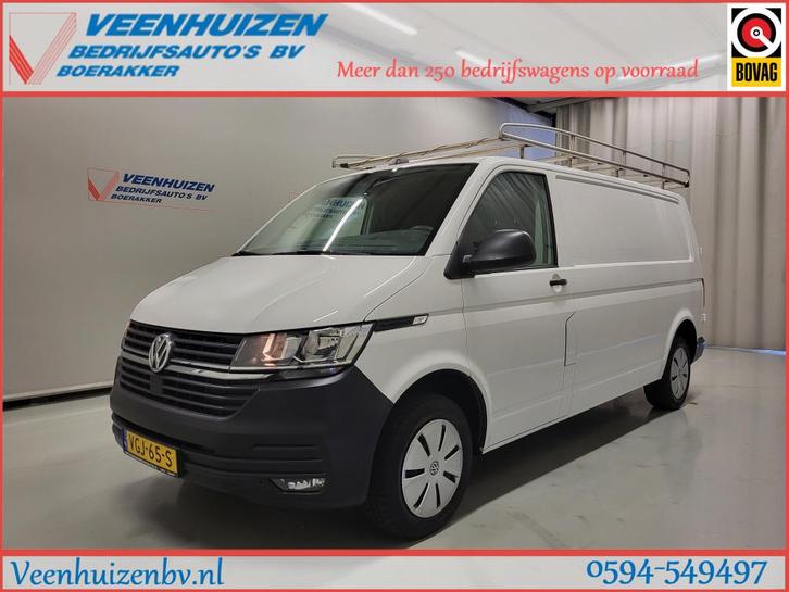Volkswagen Transporter 2.0TDI 110pk L2/H1 Euro 6! (bj 2020), Auto's, Bestelauto's, Bedrijf, Te koop, Airbags, Airconditioning