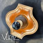 Vintage, Mid Century Hustadt Leuchten lamp wandlamp keramiek, Gebruikt, -, -, Ophalen of Verzenden
