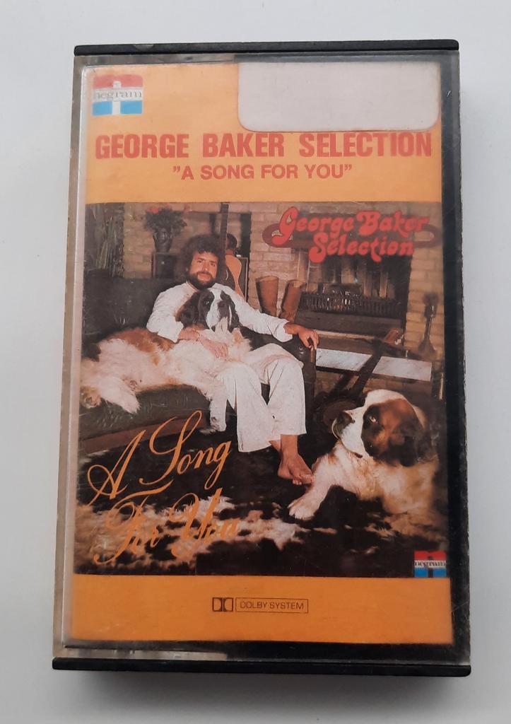 George Baker Selection "A Song for You" Cassette bandje 1975, Cd's en Dvd's, Cassettebandjes, Gebruikt, Origineel, Pop, 1 bandje