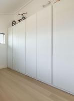 Meerdere Ikea pax kasten met vikanes deuren, wit, 236 hoog, Ophalen, 200 cm of meer, Zo goed als nieuw, Met deur(en)