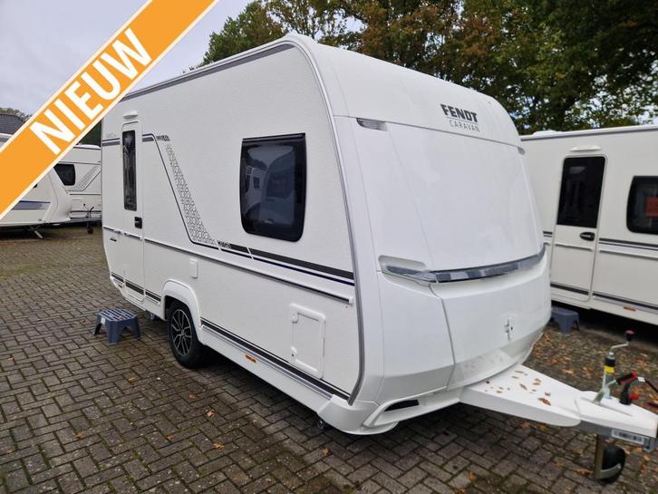 Fendt Bianco Activ 390 FHS CombiE/Alu Velgen, Caravans en Kamperen, Caravans, Bedrijf, tot en met 3, 1000 - 1250 kg, Treinzit