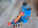 Hot Wheels mega garage (+ 4 auto's), Kinderen en Baby's, Speelgoed | Racebanen, Ophalen, Hot Wheels, Handmatig, Racebaan