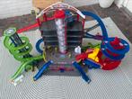 Majorette super city garage, Kinderen en Baby's, Speelgoed | Racebanen, Ophalen of Verzenden, Zo goed als nieuw, Elektrisch, Overige merken