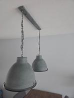 Industriële Hanglamp 'Brigida' - Grijs, Huis en Inrichting, Ophalen, 50 tot 75 cm, Nieuw, Glas