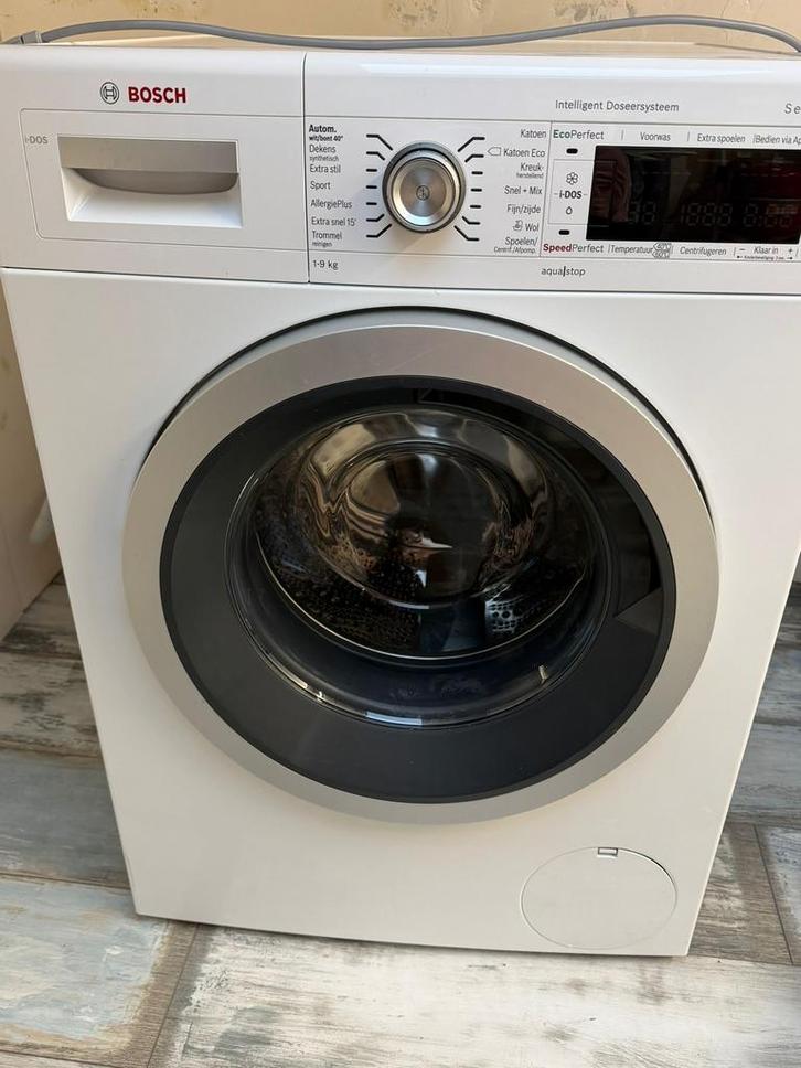 Wasmachine Bosch type: WAWH2642NL, Witgoed en Apparatuur, Wasmachines, Zo goed als nieuw, Voorlader, 8 tot 10 kg, 85 tot 90 cm