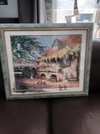 schilderrij, Huis en Inrichting, Woonaccessoires | Schilderijen, Tekeningen en Foto's, Ophalen, Gebruikt, 50 tot 75 cm, Schilderij