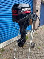 Mercury 8pk kortstaart op afstandsbediening 2 takt., Watersport en Boten, Buiten- en Binnenboordmotoren, Ophalen, Gebruikt, 5 tot 10 pk