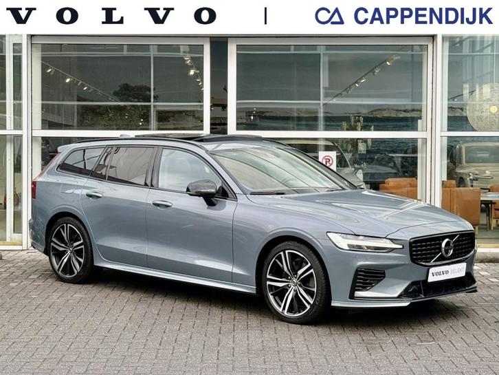 Volvo V60 T6 398PK Recharge R-Design| Panodak| Adap.Cruise|, Auto's, Volvo, Bedrijf, V60, 360° camera, 4x4, ABS, Achteruitrijcamera