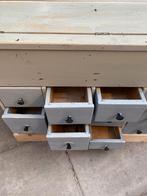 Stoere brocante kast ladekast met opbergruimte, Ophalen, Gebruikt, 50 tot 100 cm, Minder dan 100 cm