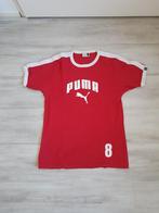 Vintage puma shirt early 90s maat s, Puma, Ophalen of Verzenden, Gedragen, Rood