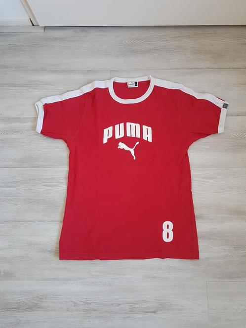 Vintage puma shirt early 90s maat s, Kleding | Heren, T-shirts, Gedragen, Maat 46 (S) of kleiner, Rood, Ophalen of Verzenden
