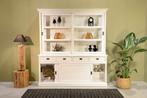 *OPRUIMING* Landelijke buffetkast 200 cm €2295, NU €1395, 10, Huis en Inrichting, Kasten | Buffetkasten, 200 cm of meer, Glas