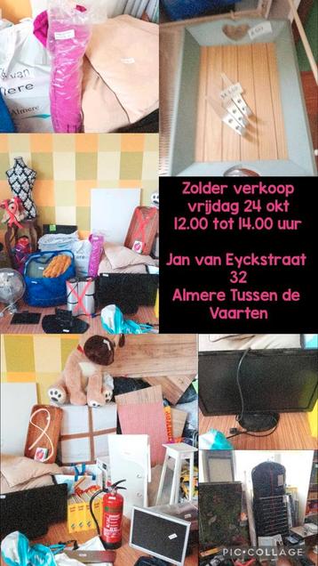 Vandaag Zolder verkoop Op=Op beschikbaar voor biedingen