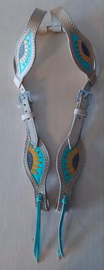 Nieuw westernhoofdstel two ear showhoofdstel, Dieren en Toebehoren, Paarden en Pony's | Hoofdstellen en Tuigage, Ophalen of Verzenden