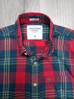 Abercrombie & Fitch overhemd muscle maat M geruit, Overige kleuren, Zo goed als nieuw, Abercrombie & Fitch, Halswijdte 39/40 (M)