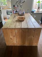 Eettafel Steigerhout 6-8 persoons, 200 cm of meer, 100 tot 150 cm, Rechthoekig, Zo goed als nieuw