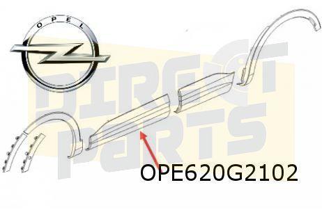 Opel Grandland X (11/17-8/21 ) (P1UO) voorportierlijst Recht, Auto-onderdelen, Carrosserie en Plaatwerk, Opel, Nieuw, Ophalen of Verzenden