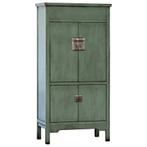 Chinese kast Groen van € 1.149,95 voor € 919,95, 1 of 2 laden, Nieuw, Minder dan 100 cm, 25 tot 50 cm