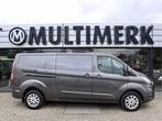 Ford Transit Custom 2.0 130PK TDCI LANG (bj 2021), Te koop, Zilver of Grijs, Geïmporteerd, Gebruikt