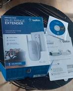 Belkin WiFi range extender, Computers en Software, Netwerk switches, Ophalen of Verzenden, Zo goed als nieuw
