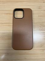 Nomad Modern Leren Hoesje iPhone 16 Pro Max – English Tan, Ophalen of Verzenden, Zo goed als nieuw, Hoesje of Tasje