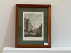 NR: 8 Erts/gravure "The Graben, Vienna", Antiek en Kunst, Kunst | Etsen en Gravures, Ophalen